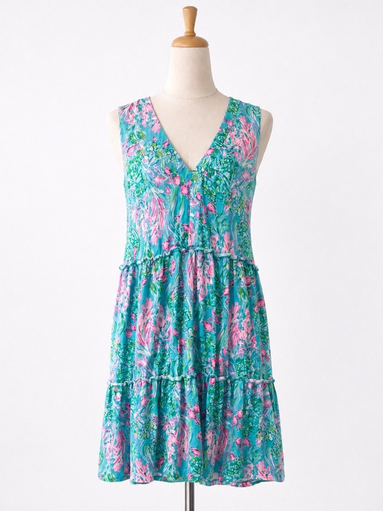 Lilly Pulitzer Dresses & Skirts - Lilly Pulitzer Lorina Swing Dress Large